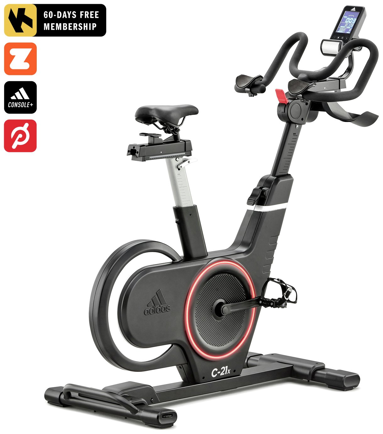 Adidas C-21X Indoor Exercise Bike with Connected Fitness