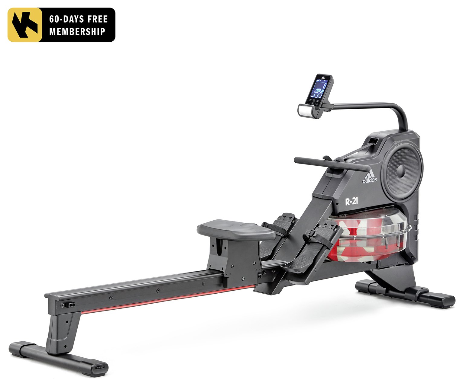 Adidas R-21 Water Manual Rowing Machine with Bluetooth