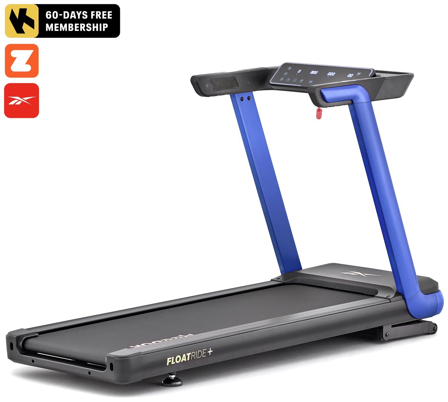 Reebok FR30z Treadmill with Incline and Bluetooth - Blue